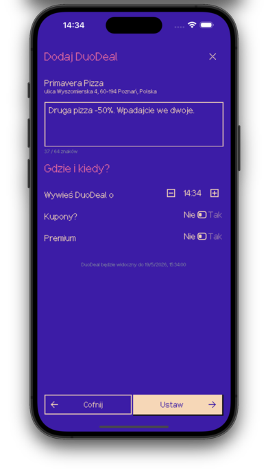 Tworzenie promocji DuoDeal